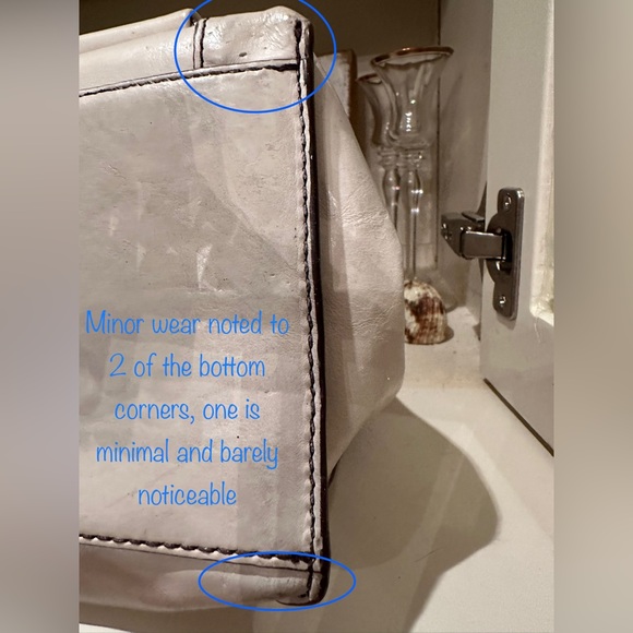 EUC HOBO “Meter” Structured Crossbody Off-White - Picture 10 of 16